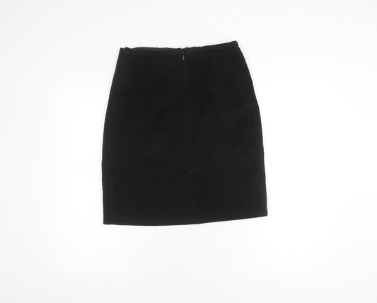 Marks and Spencer Women's Black Pencil Skirt Size 8