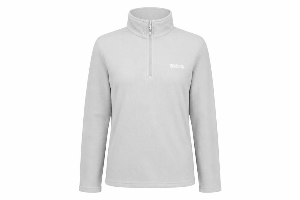 Womens UK Size 8 Regatta Grey Full Zip Sweatshirt