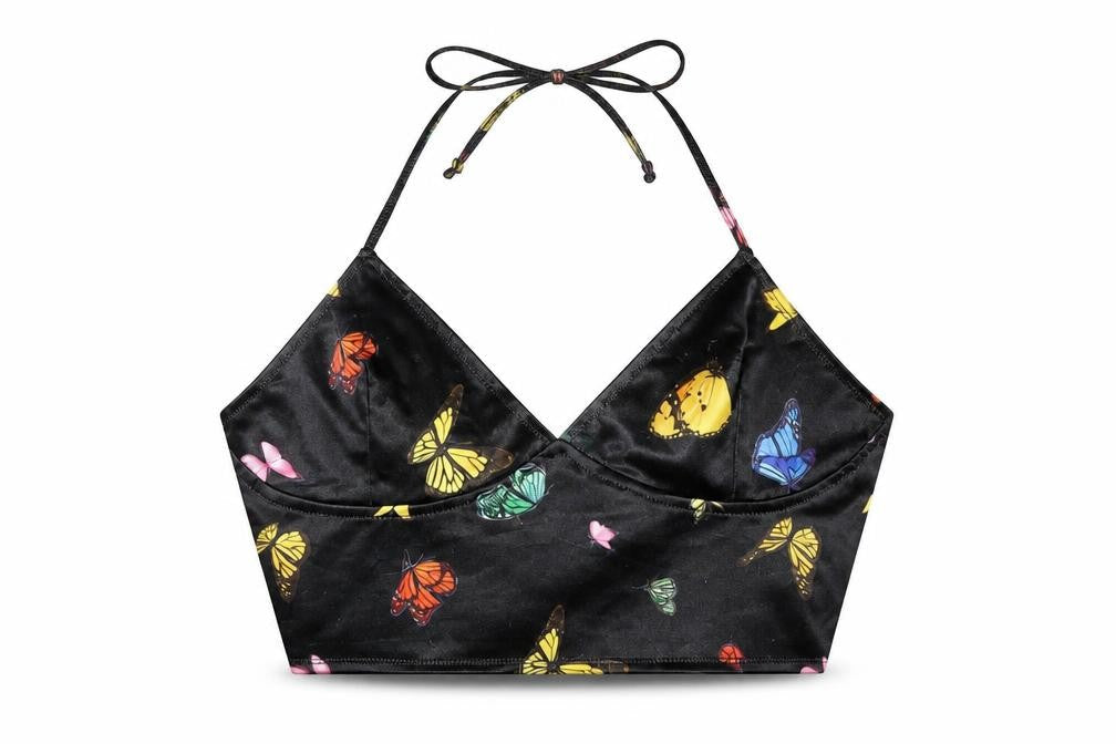 Womens UK Size L Motel Black Camisole Blouse