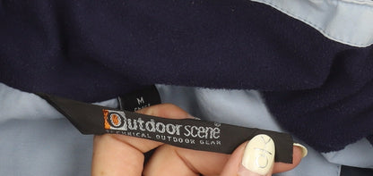 Womens UK Size M Outdoor Scene Blue Ski Jacket