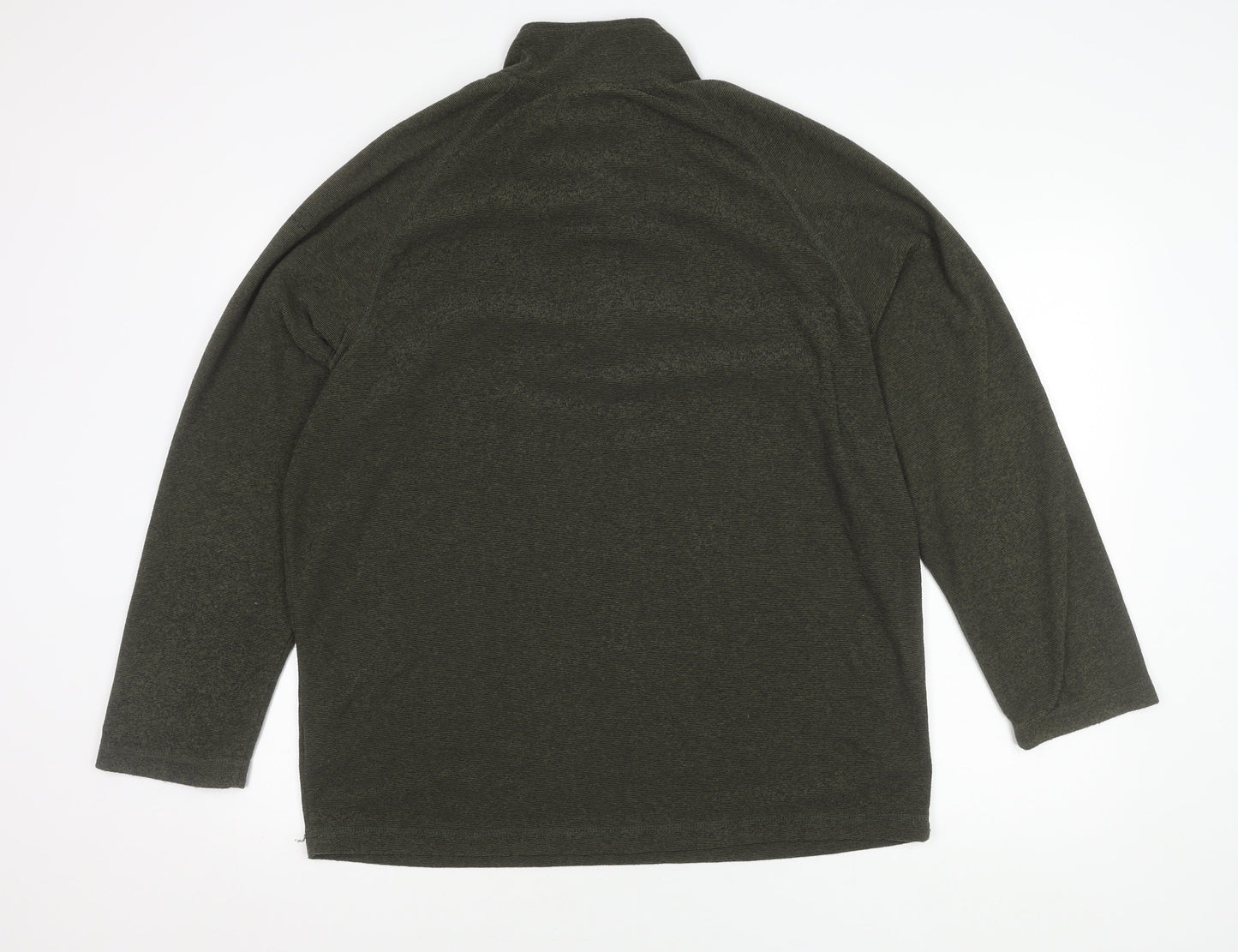 Mens UK Size 2XL Trespass Green Basic Jacket