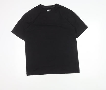 Nike Men's Black Medium Crew Neck T-Shirt