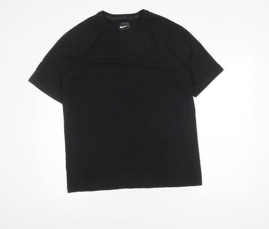 Nike Men's Black Medium Crew Neck T-Shirt