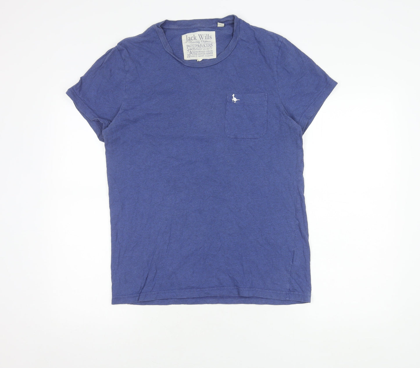 Jack Wills Men's Blue M Short Sleeve Crew Neck T-Shirt