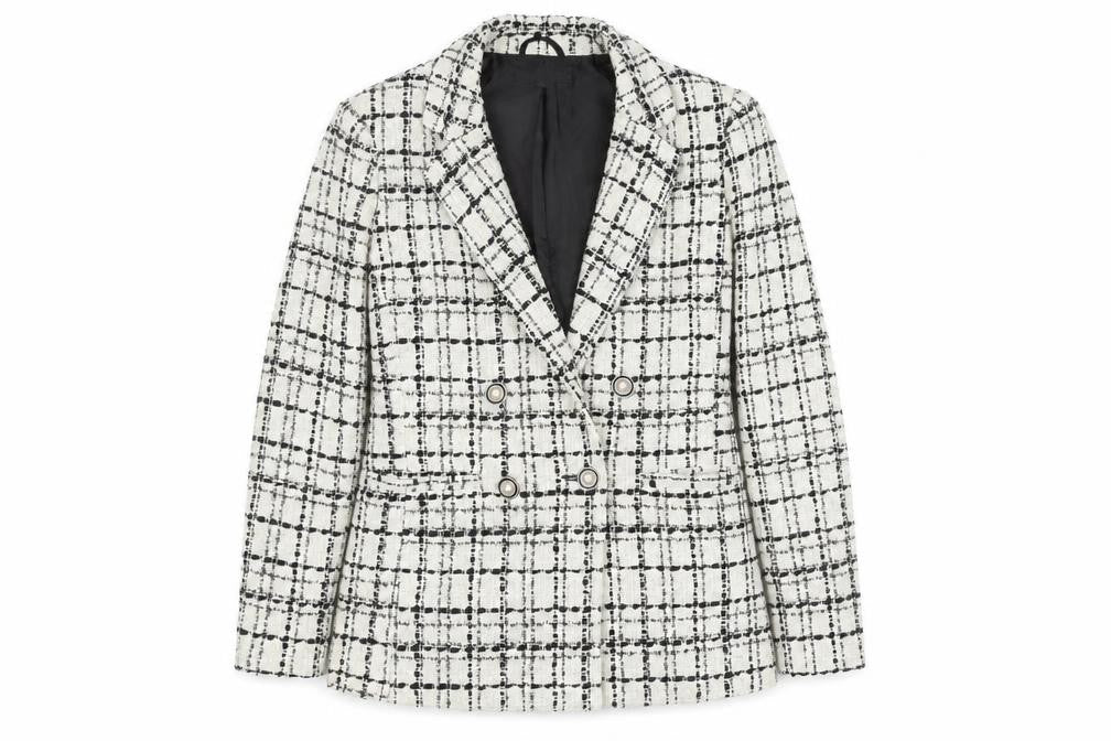 Womens UK Size 10 Miss Selfridge Regular White Blazer