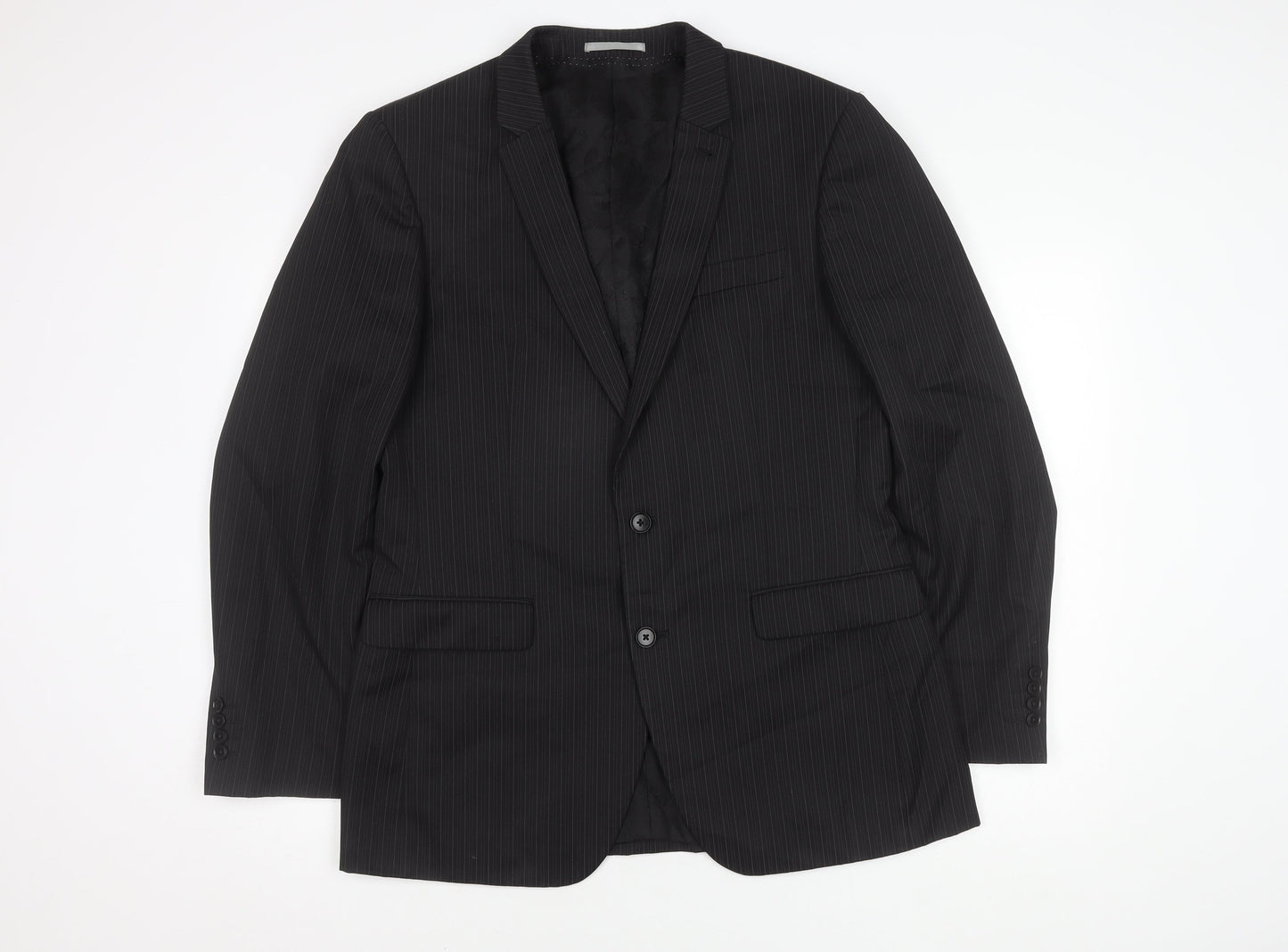 Mens UK Size 42 NEXT Regular Black Suit Jacket