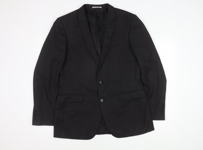 Mens UK Size 42 NEXT Regular Black Suit Jacket