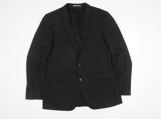 Mens UK Size 42 NEXT Regular Black Suit Jacket