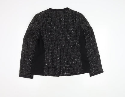 Womens UK Size 14 Busy Regular Black Suit Jacket