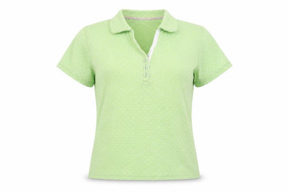 Womens UK Size 10-12 EWM Pure Classics Green  Polo