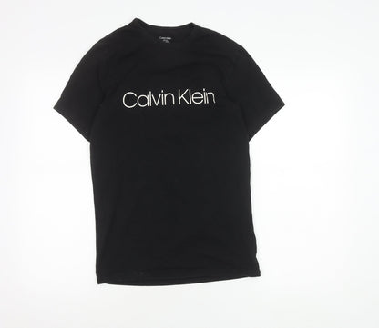 Mens UK Size S Calvin Klein Black  T-Shirt