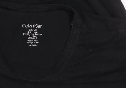 Mens UK Size S Calvin Klein Black  T-Shirt