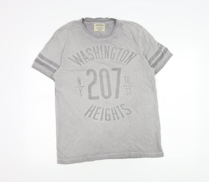 Mens UK Size M Burton Menswear Grey  T-Shirt