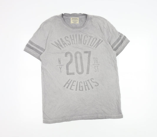 Mens UK Size M Burton Menswear Grey  T-Shirt