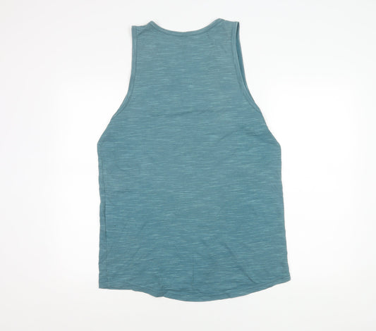 Under Armour Men's Blue Sleeveless T-Shirt M