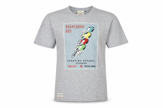 Brakeburn Men's Grey Medium Graphic T-Shirt