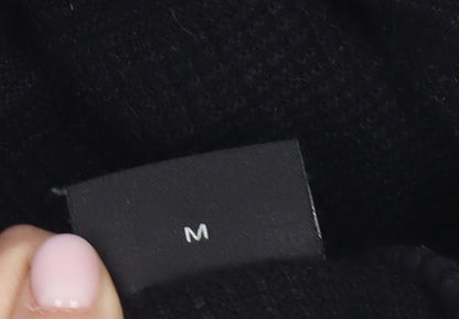 Jeff Banks Men's Black M Waffle-Knit Jumper