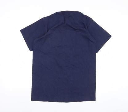 Brazos Sportswear Men's Blue Medium University T-Shirt