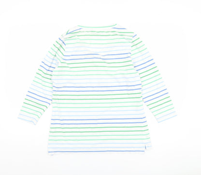 Lighthouse Women's Striped Long Sleeve T-Shirt Size 10
