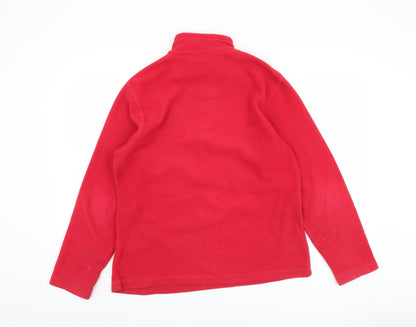 Regatta Women's Red Pullover Fleece Sweatshirt Size 14