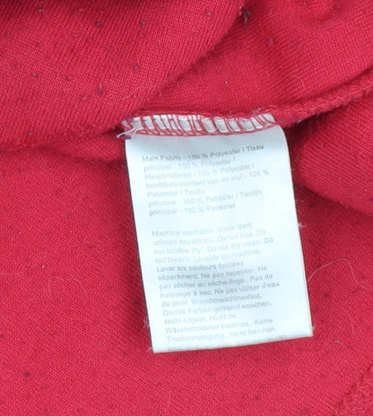 Regatta Women's Red Pullover Fleece Sweatshirt Size 14