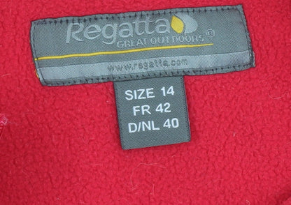 Regatta Women's Red Pullover Fleece Sweatshirt Size 14