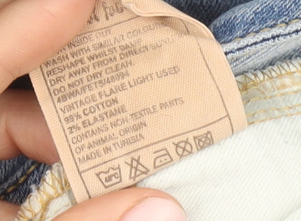 Fat Face Women’s Blue Flared Jeans Size 12 Regular