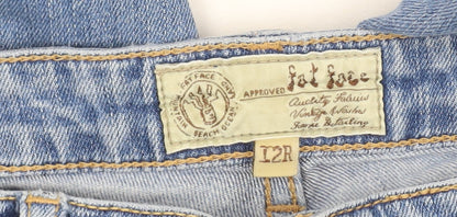 Fat Face Women’s Blue Flared Jeans Size 12 Regular