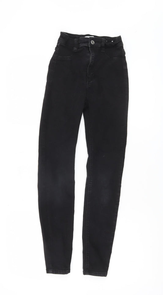Pull&Bear Women's Black Skinny Jeans Size 6