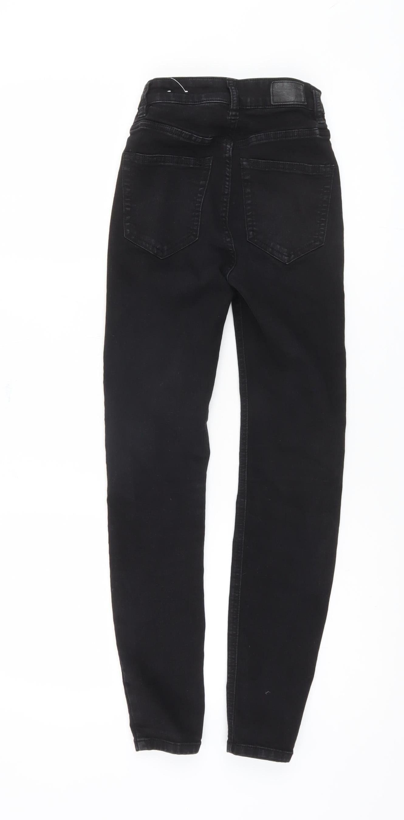 Pull&Bear Women's Black Skinny Jeans Size 6