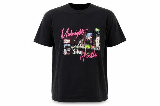 Capsule Men's Black City Theme Graphic T-Shirt L