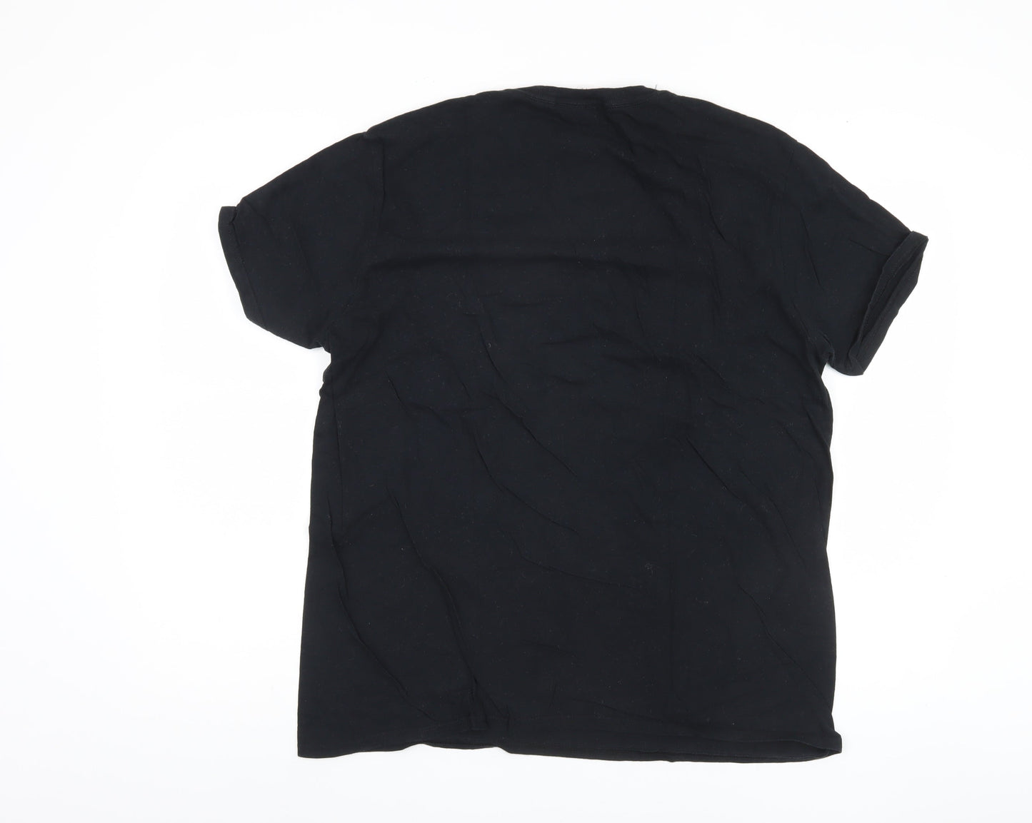 Capsule Men's Black City Theme Graphic T-Shirt L