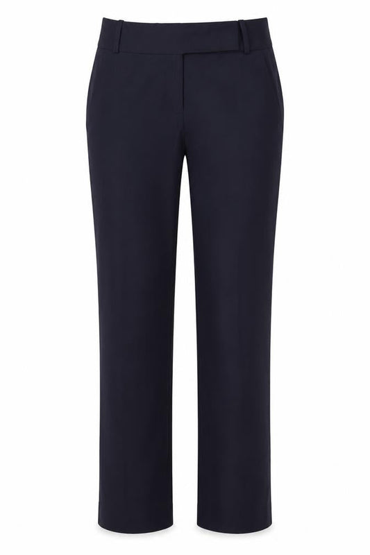 Womens UK Size 8 Brook Taverner Regular Fit WorkwearFormal Blue Trousers