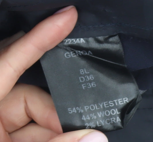 Brook Taverner Women's Blue Trousers Size 8