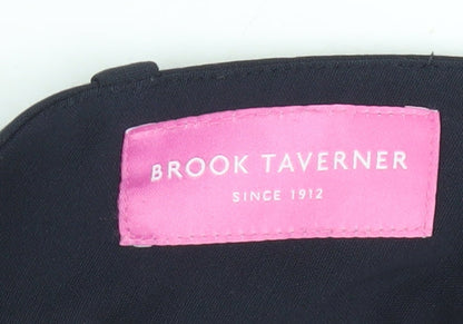 Brook Taverner Women's Blue Trousers Size 8