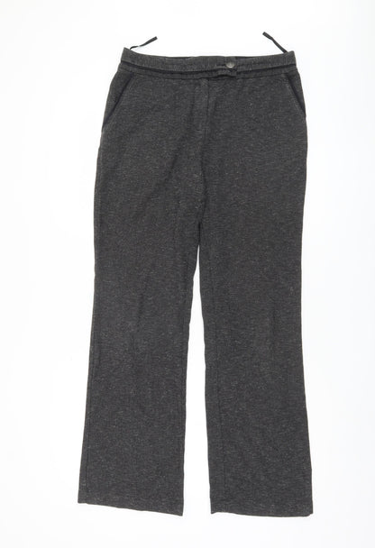 Womens UK Size 10 Marks and Spencer Regular Fit  Grey Trousers