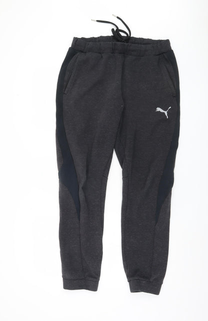 Puma Unisex Black Jogger Trousers L - Casual Wear