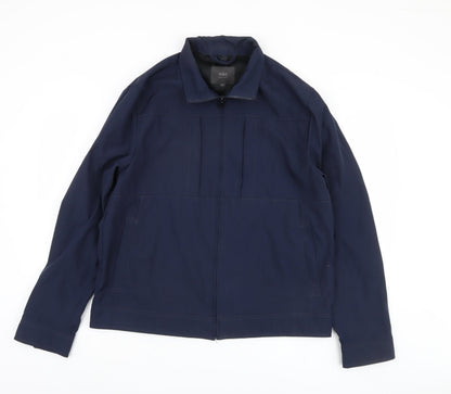 Mens UK Size M Marks and Spencer Blue Basic Jacket