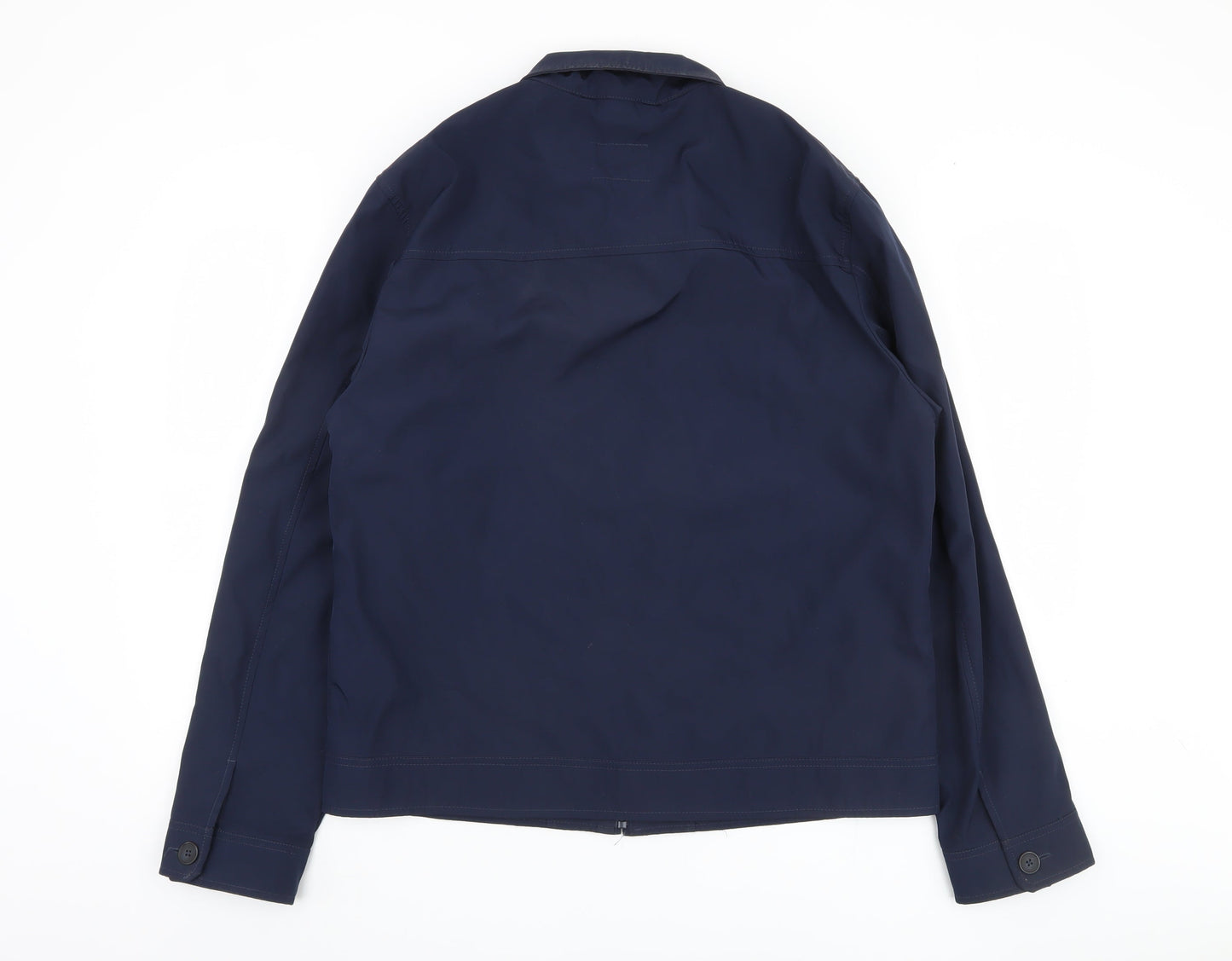 Mens UK Size M Marks and Spencer Blue Basic Jacket
