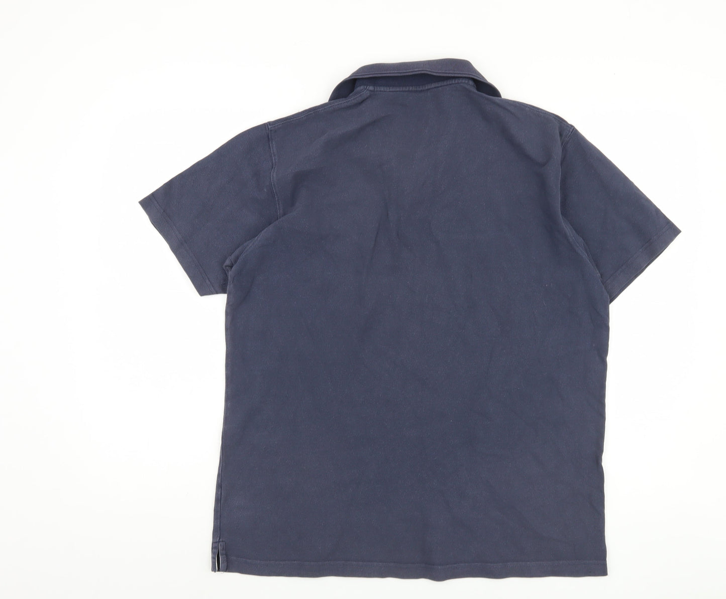 Cotton Traders Men's Blue Polo Shirt M