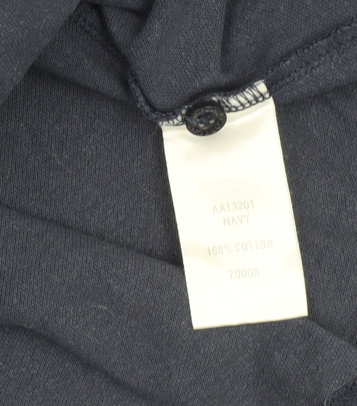 Cotton Traders Men's Blue Polo Shirt M