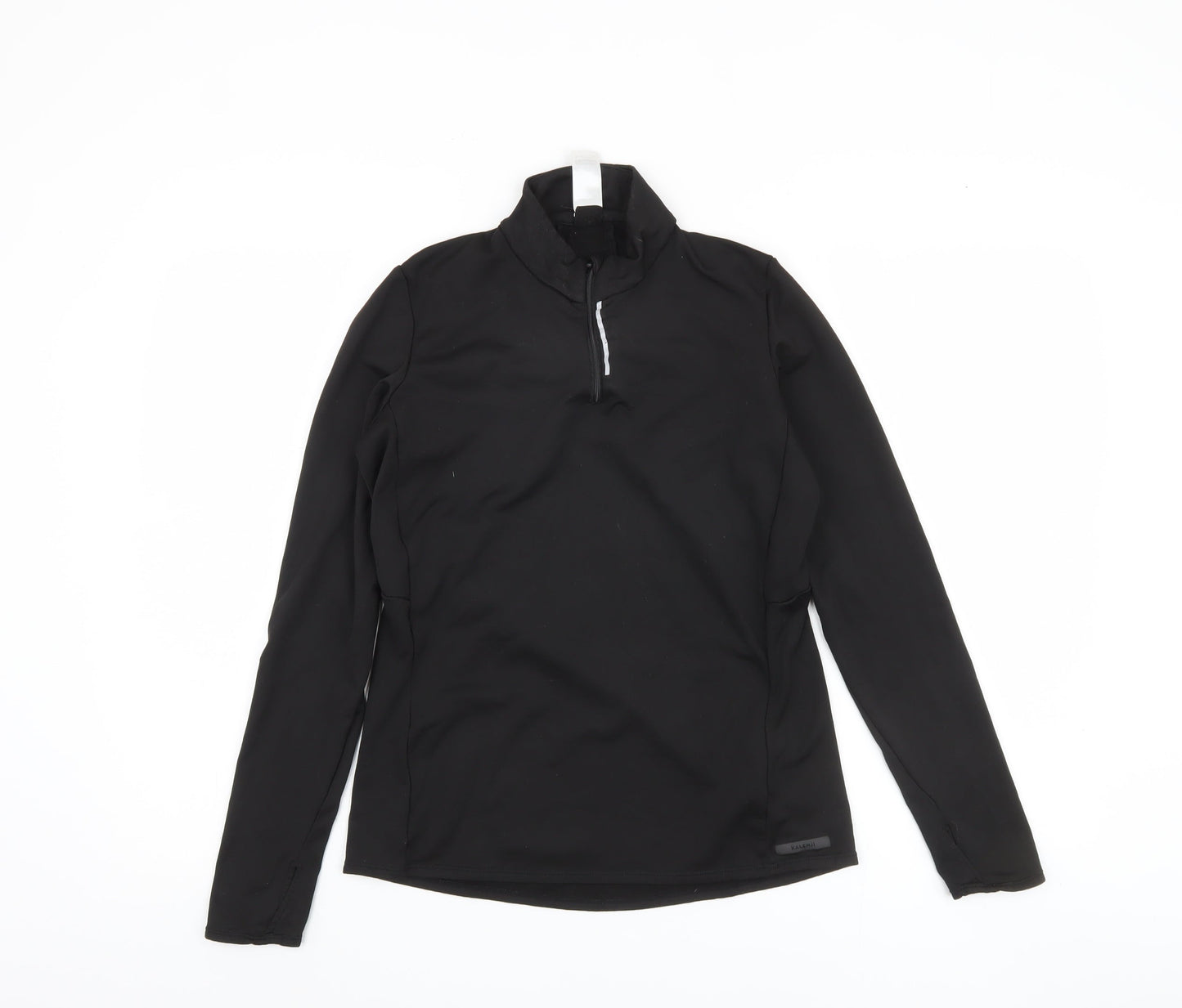 Decathlon Women's Black Pullover Athletic Top Size 10