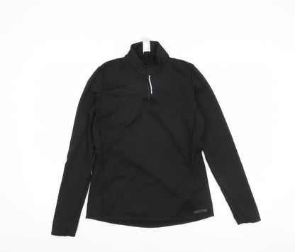 Decathlon Women's Black Pullover Athletic Top Size 10