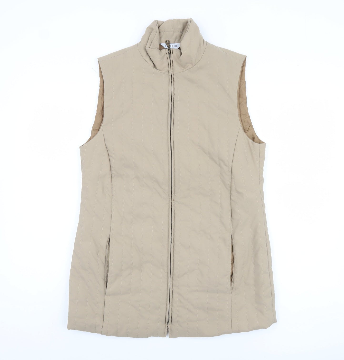 Blanchelle Women's Beige Waistcoat Size 10