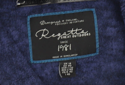 Regatta Women's Blue Pullover Hoodie Size 14