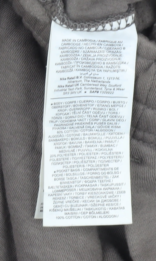 Nike Men's Grey Joggers - Size S