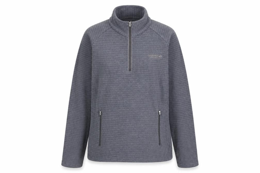 Womens UK Size 10 Regatta Grey Full Zip Sweatshirt