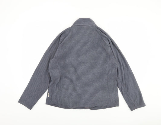 Regatta Women's Grey Zip Sweatshirt - Size 10