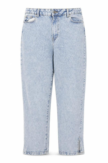 Womens UK Size 16 Boohoo  Straight Blue Jeans