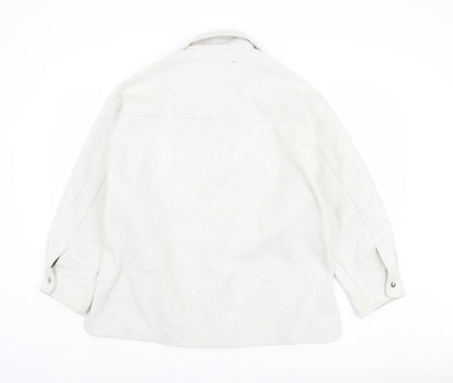 Womens UK Size 12 Zara Grey Basic Jacket